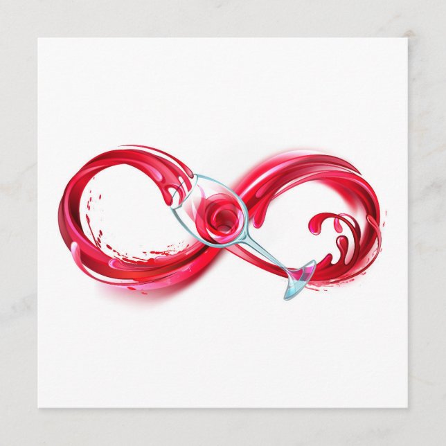 Infinity with Red Wine Programme (Front)