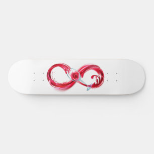 Infinity with Red Wine Skateboard