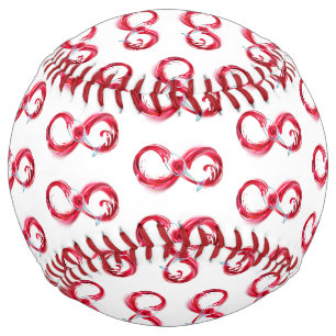 Infinity with Red Wine Softball