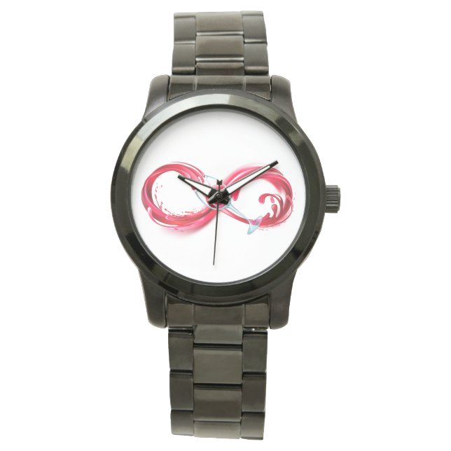 Infinity with Red Wine Watch (Front)