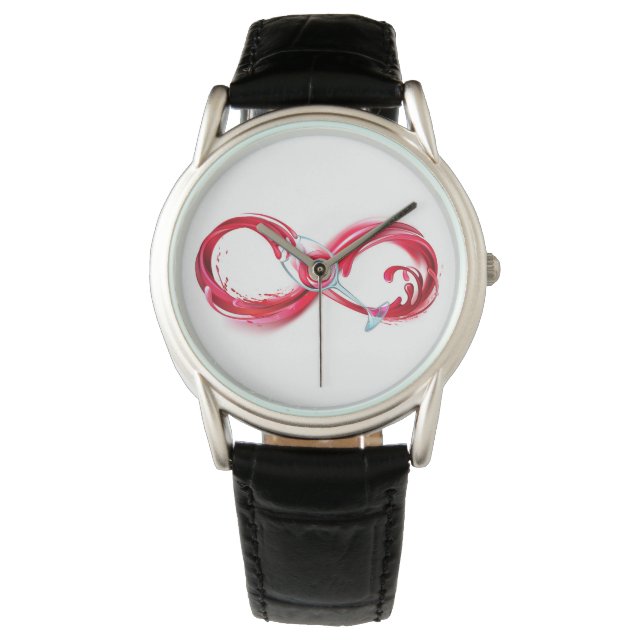 Infinity with Red Wine Watch (Front)