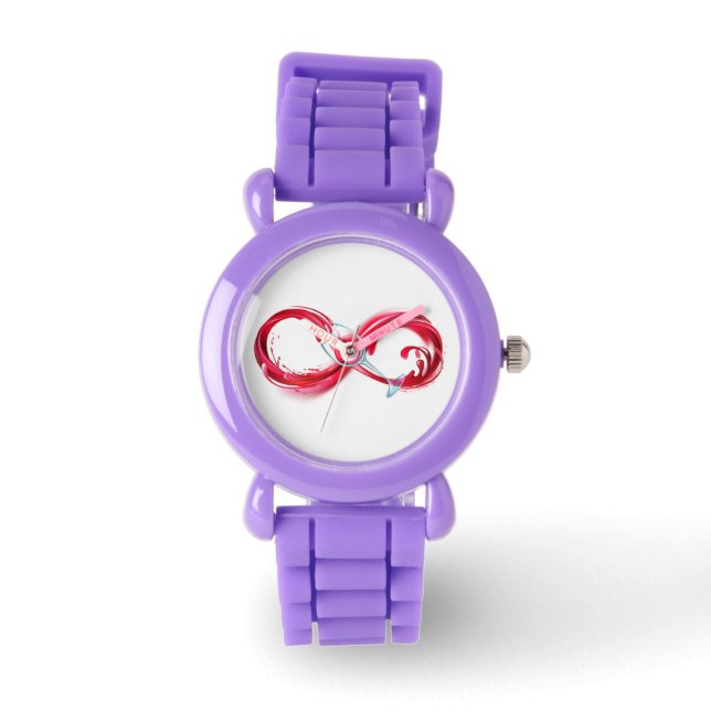 Infinity with Red Wine Watch (Front)