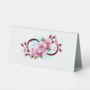 Infinity with Sakura Blossom Flowers