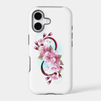 Infinity with Sakura Blossom Flowers