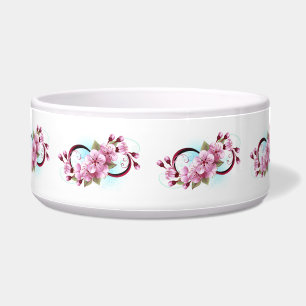 Infinity with Sakura Blossom Flowers