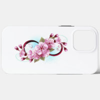 Infinity with Sakura Blossom Flowers