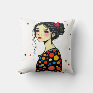 Infinity Within Her Eyes Cushion