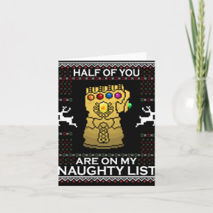 Infinity Xmas Friend T Shirt Card