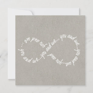 Infinity You Signature: Matte 13.3 cm x 13.3 cm