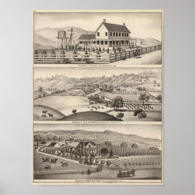 Infirmary, residences poster (Front)