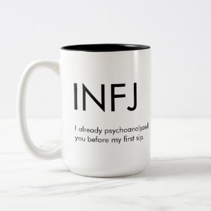 INFJ Already psychoanalyzed you Mug Gift
