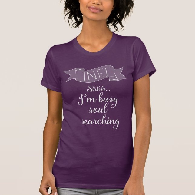 INFJ and Introspection T-Shirt (Front)