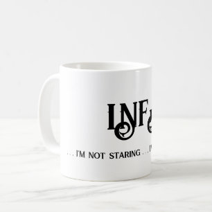 INFJ I Am Not Staring I am Thinking Coffee Mug
