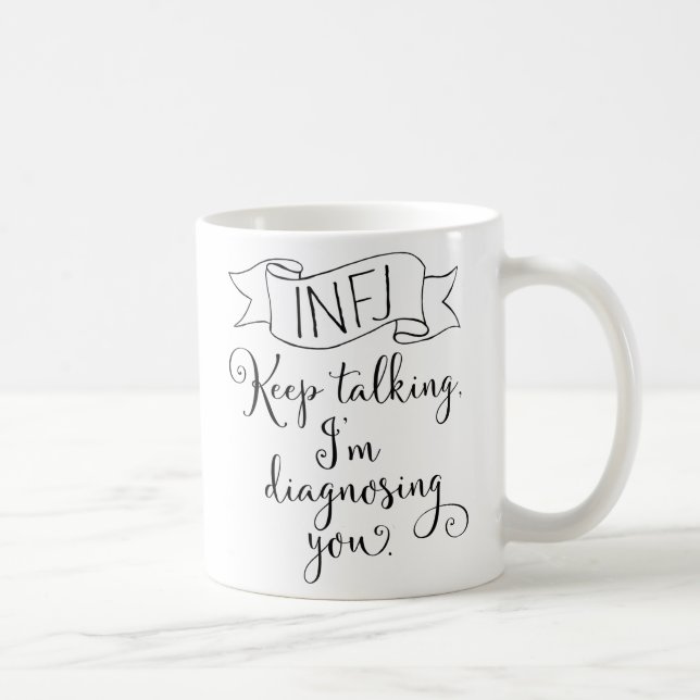 INFJ the Counsellor Coffee Mug (Right)