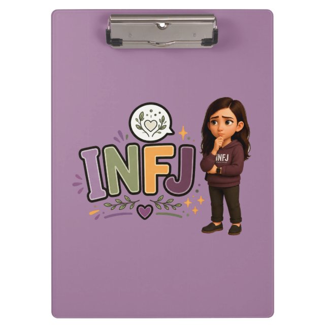 INFJ — The Guardian of Ideas Clipboard (Front)