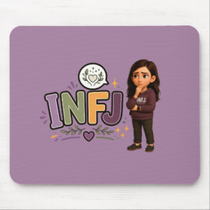 INFJ — The Guardian of Ideas Mouse Mat