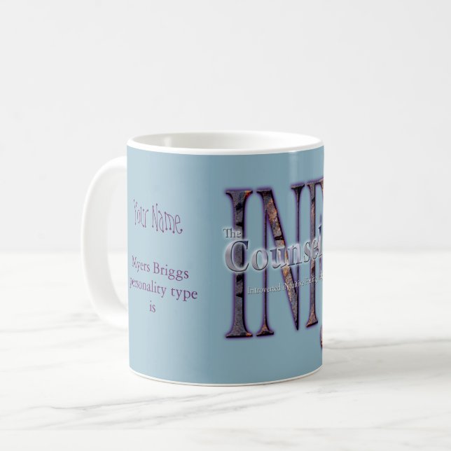 INFJ theCounselor Coffee Mug (Front Left)