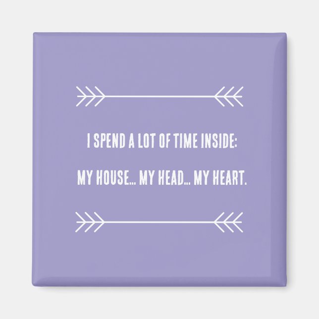 INFJ Vibes Magnet (Front)