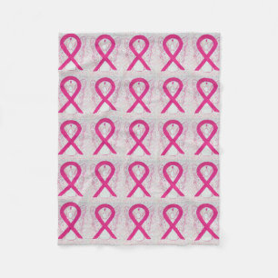 Inflammatory Breast Cancer Awareness Blanket