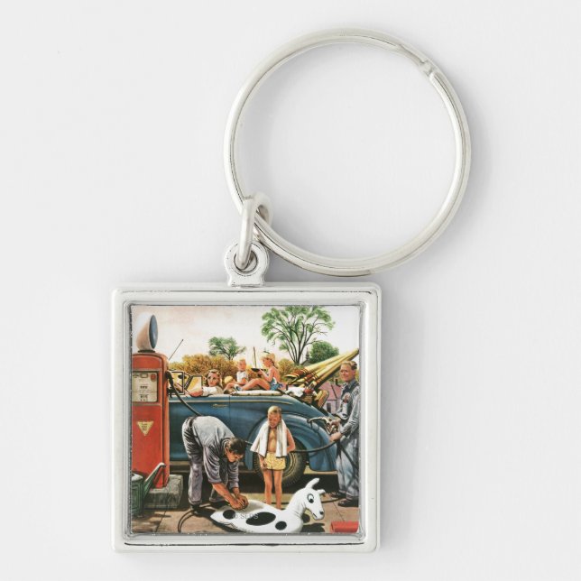 Inflating Beach Toy Key Ring (Front)