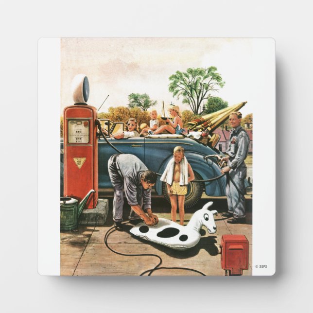 Inflating Beach Toy Plaque (Front)