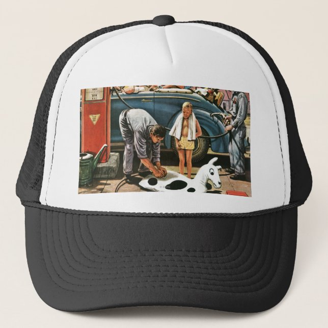 Inflating Beach Toy Trucker Hat (Front)