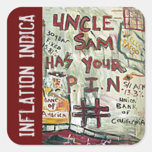 INFLATION INDICA SQUARE STICKER