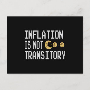 Inflation is not transitory postcard