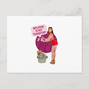 Inflation is not transitory postcard