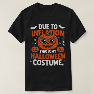Inflation Pumpkin Costume Tee