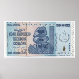 Inflation you can believe in! poster