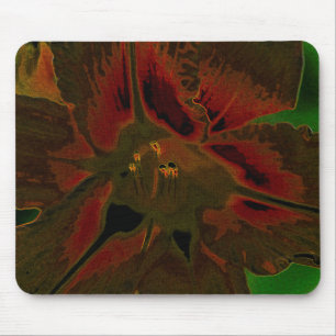 Inflorescence of Allium aflatunense Mouse Mat
