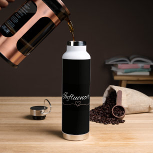 Influencer Aesthetic, Cute Birthday Gift for her Water Bottle