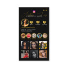 Influencer Photo Feed Grid Social Media QR Code 