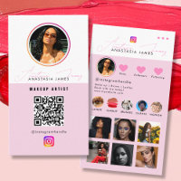Influencer Photo Feed Grid Social Media QR Code 