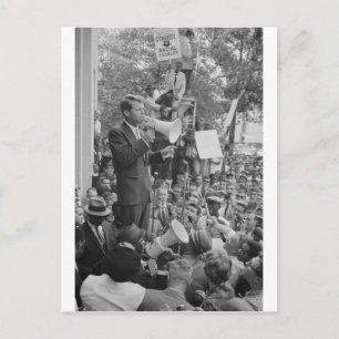 Influencial People of the 60's Postcard