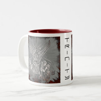 Influential Christmas Maze - Trinity Two-Tone Cof Two-Tone Coffee Mug