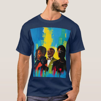 Influential Figures: Black History Month Poster T-Shirt