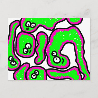 Influenza Virus Postcard