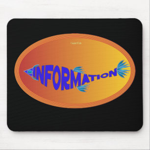 Info Fish Mouse Mat
