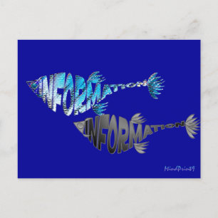 Info Fish Postcard