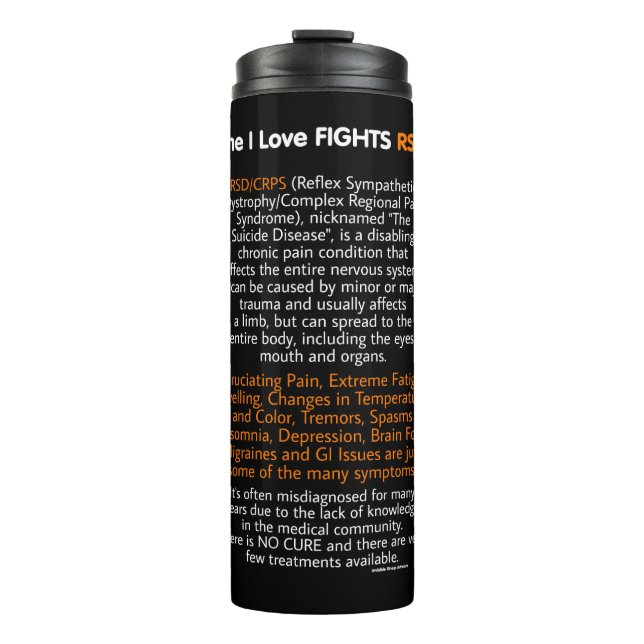 INFO...RSD/CRPS THERMAL TUMBLER (Front)