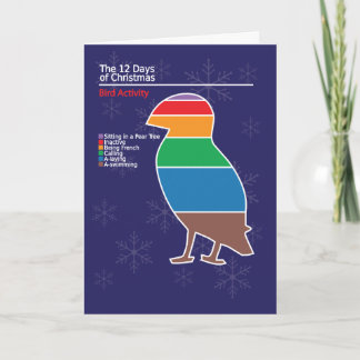 Infographic Christmas Card 1