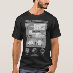 Infographics T 34 85 T-Shirt