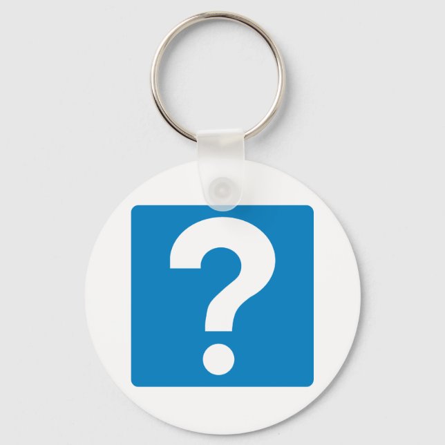 Information Centre Highway Sign Key Ring (Front)