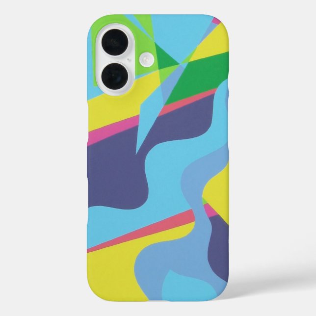Information Highway Abstract Phone Case (Back)