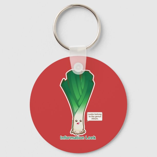 Information Leek Key Ring (Front)