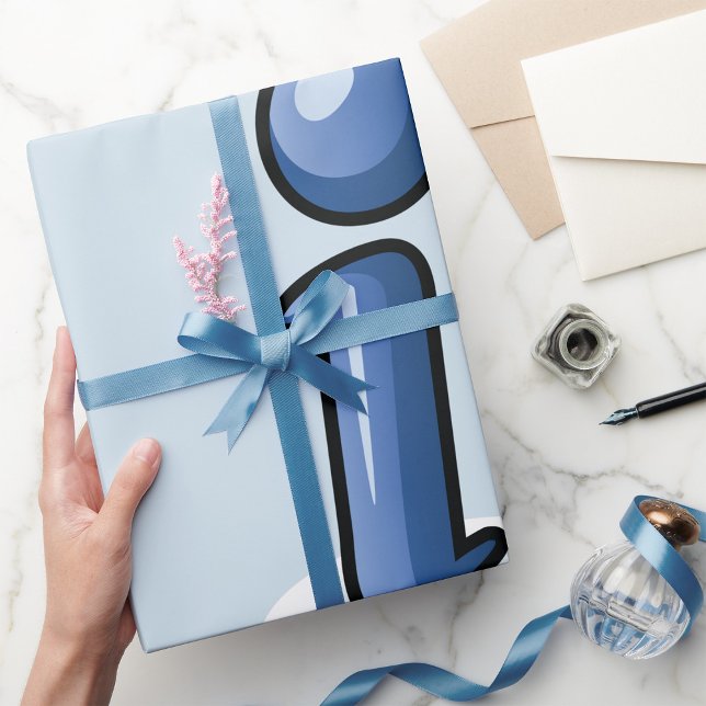 Information Symbol Wrapping Paper (Creator Uploaded)
