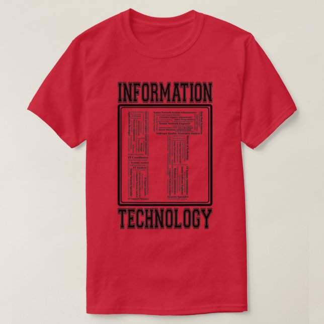 Information technology 1 T-Shirt (Design Front)