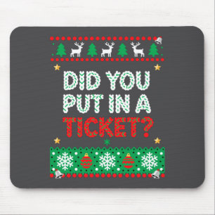 Information Technology Funny Christmas Computer Te Mouse Mat